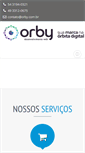 Mobile Screenshot of orby.com.br